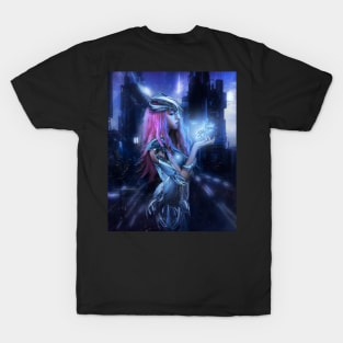 Futuristic Girl T-Shirt